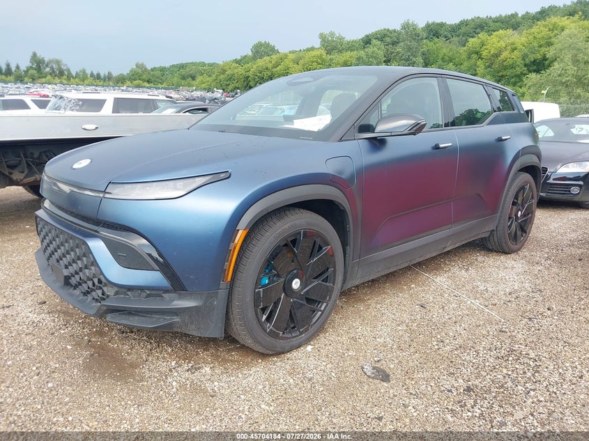Vin: vcf1zbu23pg003980, lot: 46202840, fisker ocean one 20232