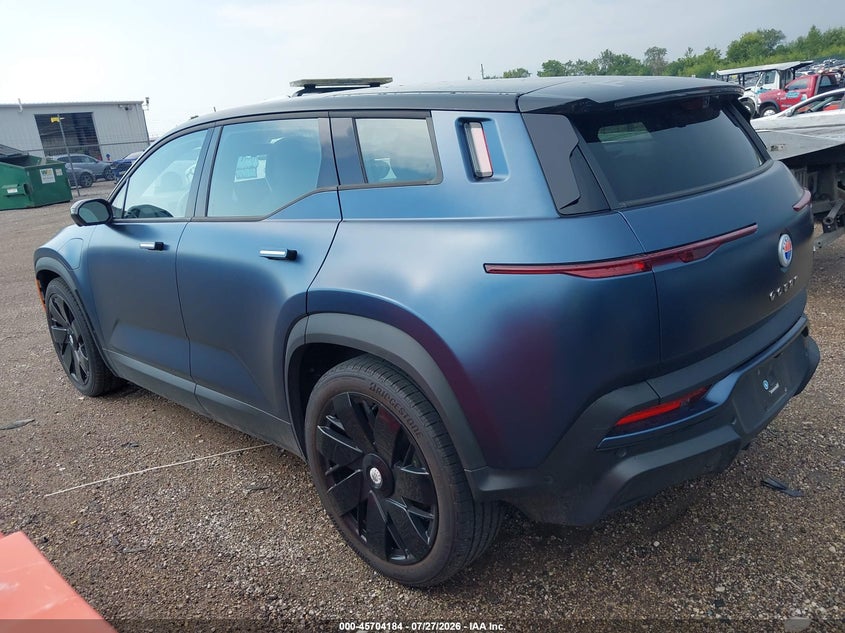 Vin: vcf1zbu23pg003980, lot: 46202840, fisker ocean one 20233