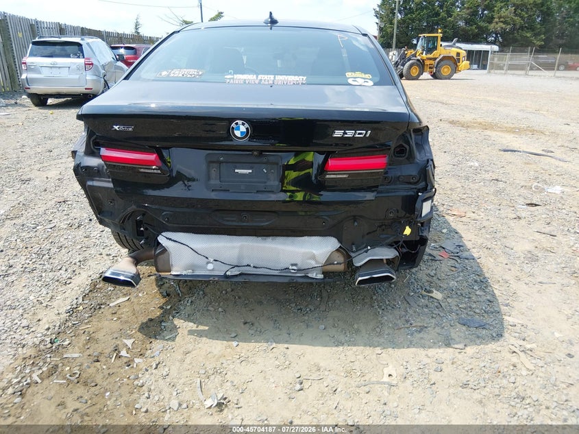 BMW 530 2022 VIN WBA13BJ04NWX76980