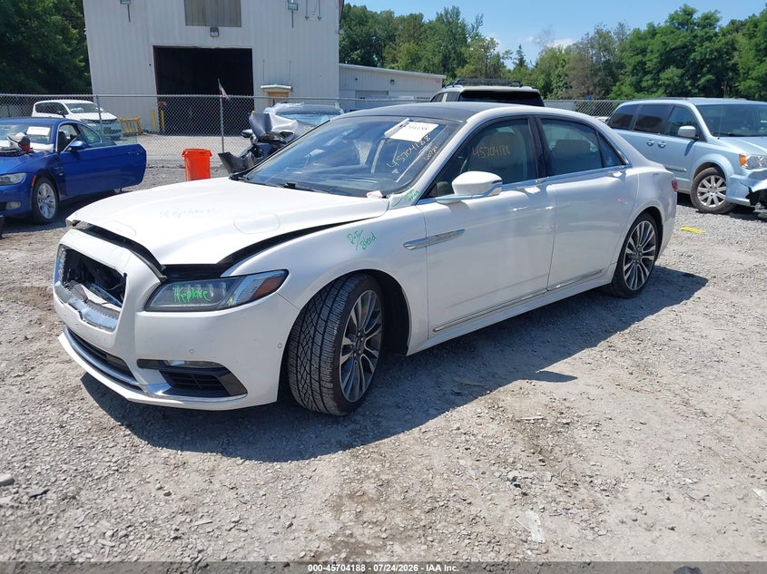 Vin: 1ln6l9nc4j5605700, lot: 46202844, lincoln continental reserve 20182