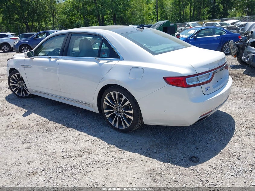 Vin: 1ln6l9nc4j5605700, lot: 46202844, lincoln continental reserve 20183