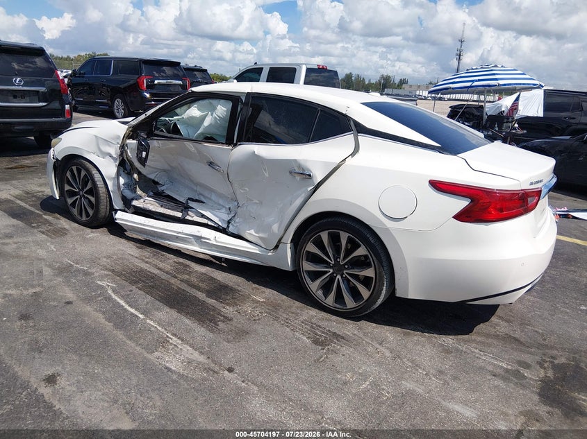 Vin: 1n4aa6ap9gc430205, lot: 46202853, nissan maxima 3.5 platinum/3.5 s/3.5 sl/3.5 sr/3.5 sv 20163