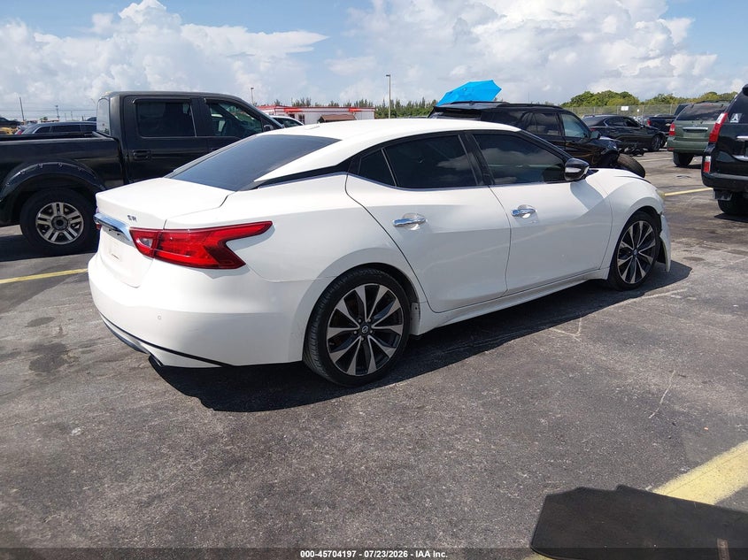 Vin: 1n4aa6ap9gc430205, lot: 46202853, nissan maxima 3.5 platinum/3.5 s/3.5 sl/3.5 sr/3.5 sv 20164