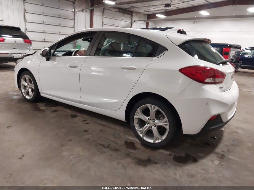 Vin: 3g1bf6sm4ks552146, lot: 46202865, chevrolet cruze premier 20193