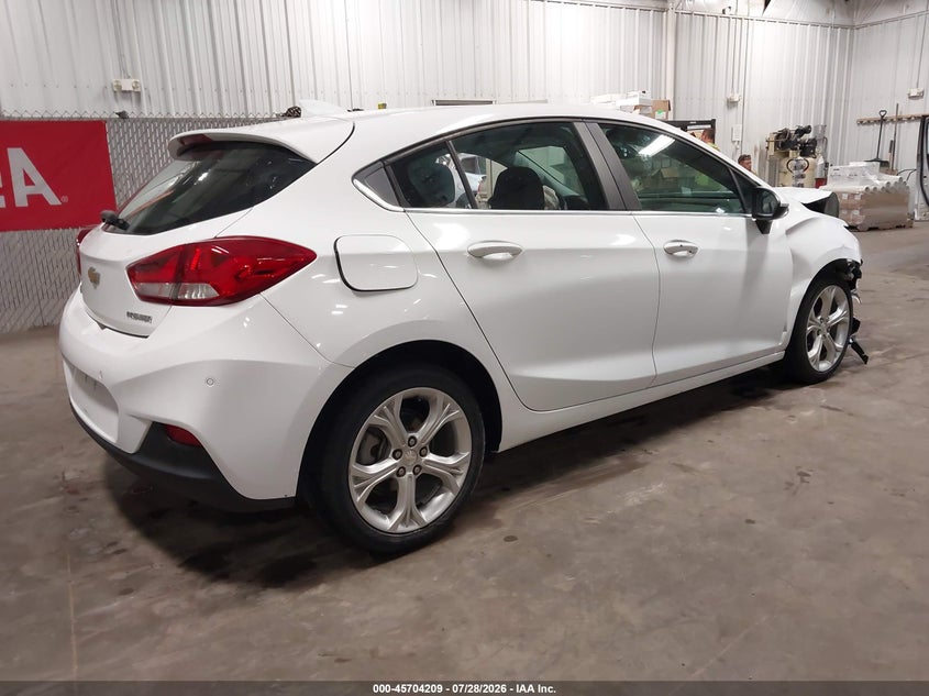 Vin: 3g1bf6sm4ks552146, lot: 46202865, chevrolet cruze premier 20194