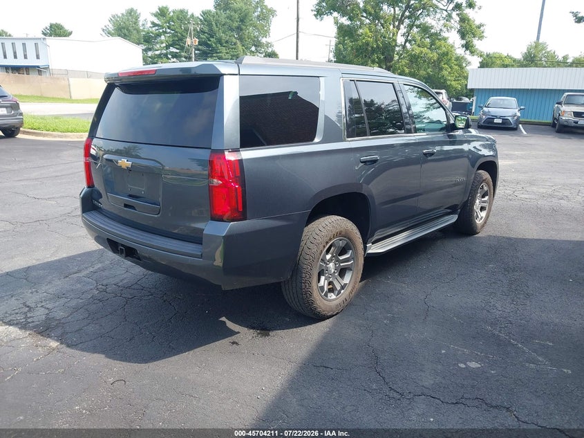 Vin: 1gnskaec1kr138387, lot: 46202867, chevrolet tahoe ls 20194