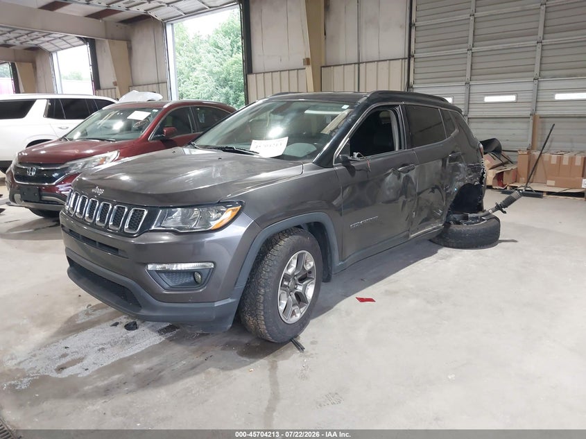 Vin: 3c4njcbb4kt788886, lot: 46202869, jeep compass latitude fwd 20192