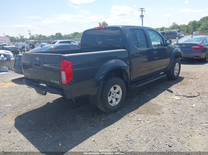 Vin: 1n6ad0ev5dn723393, lot: 46202881, nissan frontier sv 20134
