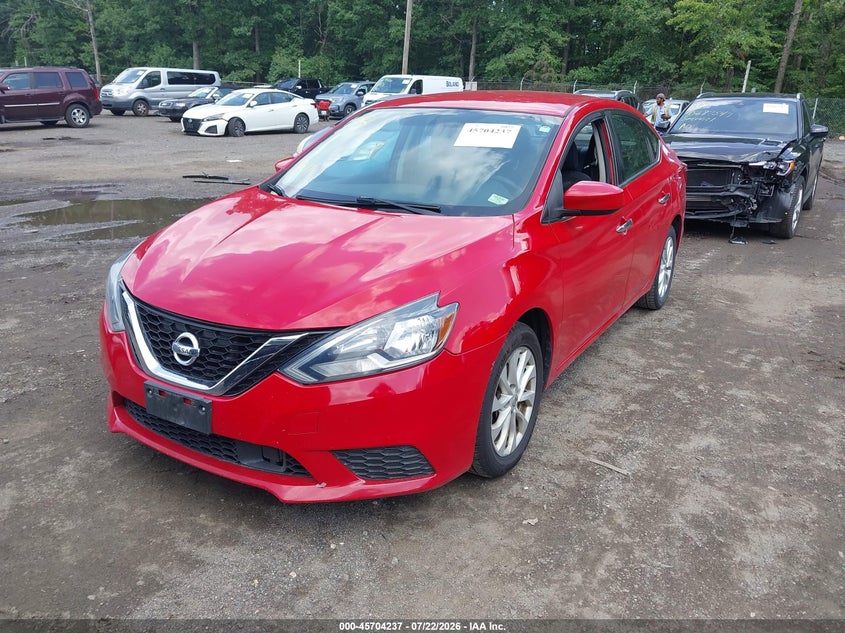 2018 NISSAN SENTRA auction photo 2