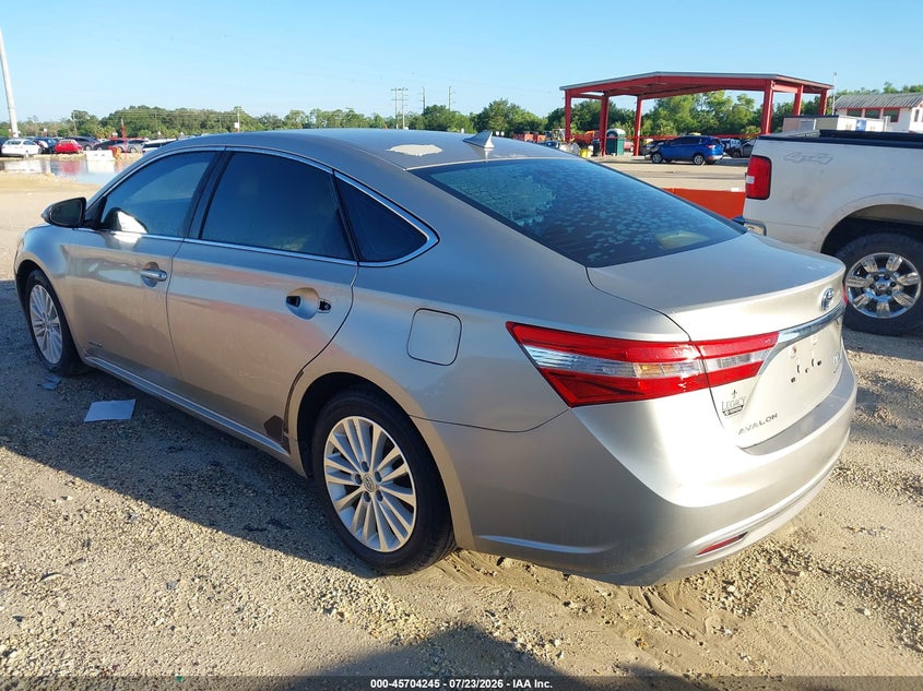 2014 TOYOTA AVALON HYBRID auction photo 3