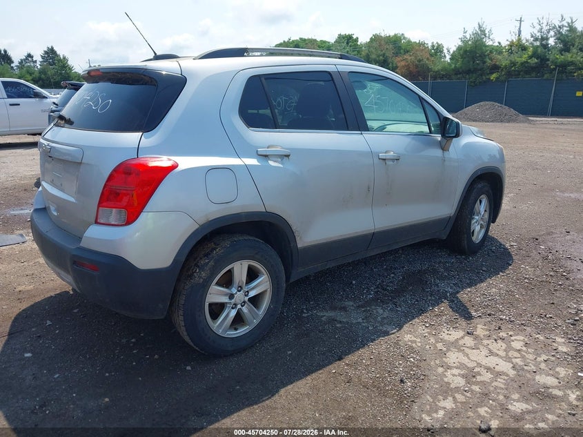 Vin: 3gncjrsb4fl189509, lot: 46202906, chevrolet trax lt 20154