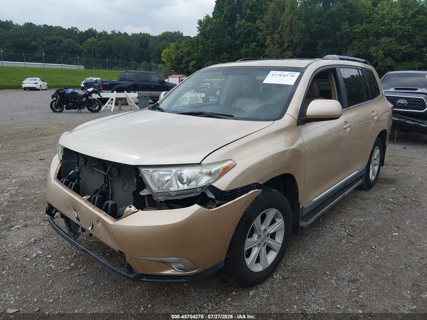 Vin: 5tdzk3eh0cs088437, lot: 46202926, toyota highlander se v6 20122