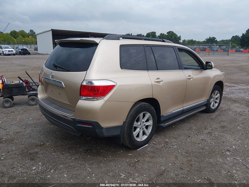 Vin: 5tdzk3eh0cs088437, lot: 46202926, toyota highlander se v6 20124