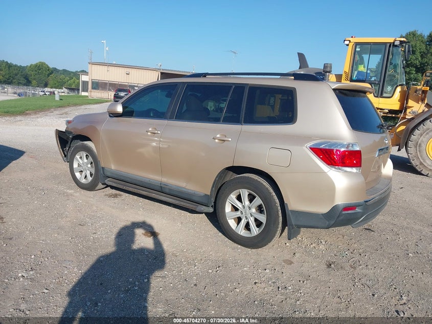 Vin: 5tdzk3eh0cs088437, lot: 46202926, toyota highlander se v6 20123