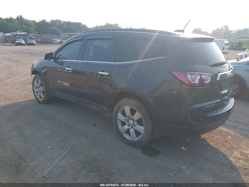 Vin: 1gnkrgkd6hj228931, lot: 46202930, chevrolet traverse lt 20173