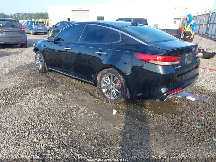 Vin: 5xxgv4l28gg120089, lot: 46202960, kia optima sxl turbo 20163