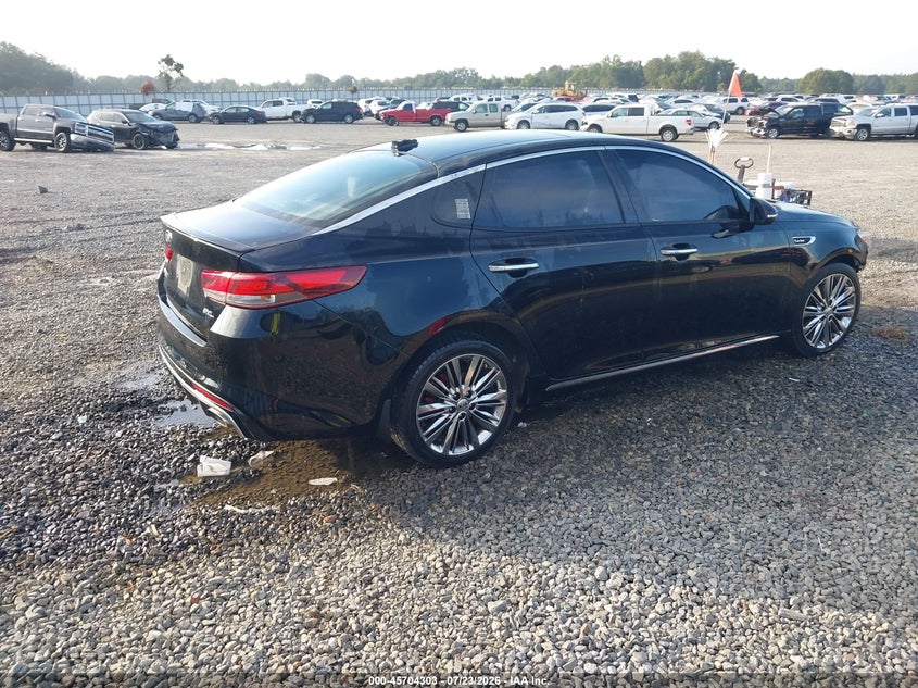 Vin: 5xxgv4l28gg120089, lot: 46202960, kia optima sxl turbo 20164