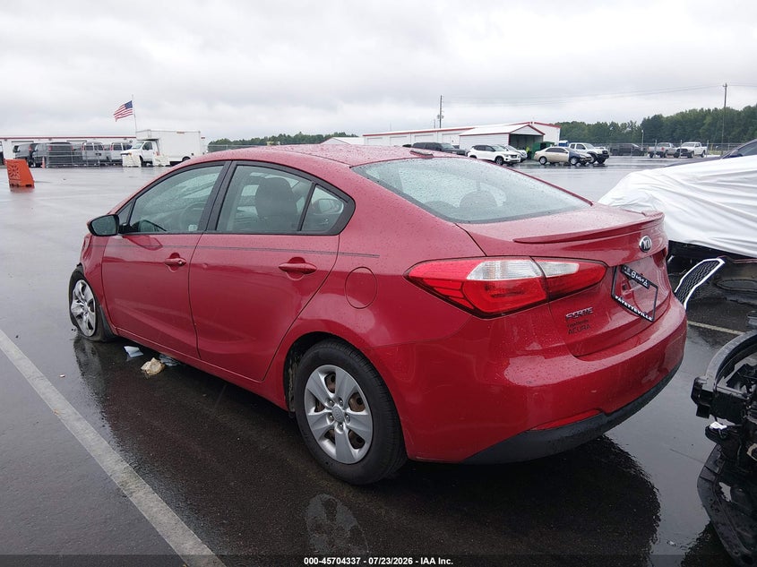 2016 KIA FORTE auction photo 3
