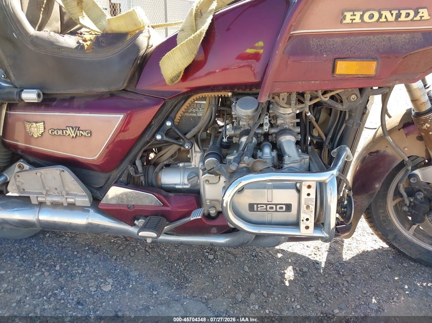 1987 HONDA GL1200 auction photo 8