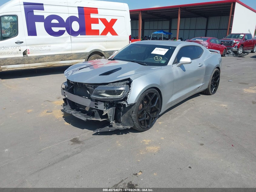 Vin: 1g1ff1r71j0121175, lot: 46203027, chevrolet camaro 1ss 20182