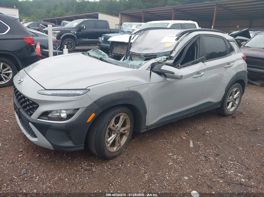 Vin: km8k6cab3nu792441, lot: 46203031, hyundai kona sel 20222