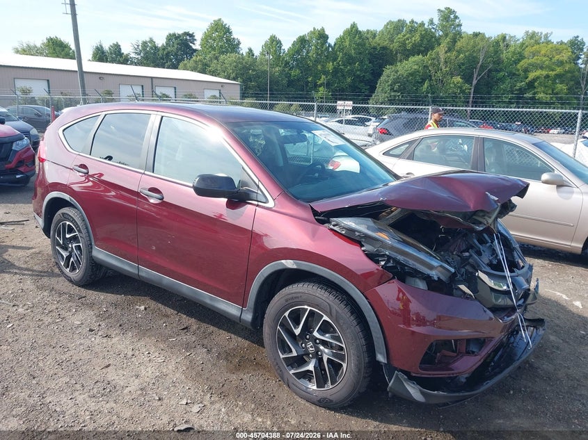 Vin: 5j6rm4h42gl075103, lot: 46203044, honda cr-v se 2016 img_1
