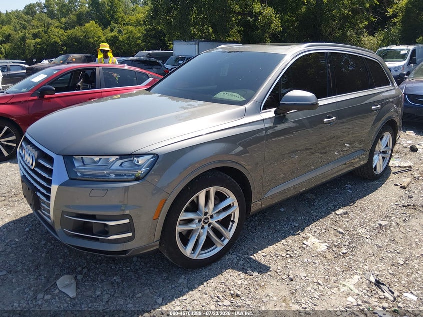 Vin: wa1vaaf7xhd005783, lot: 46203045, audi q7 3.0t premium 20172