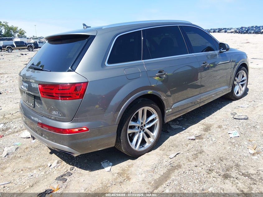 Vin: wa1vaaf7xhd005783, lot: 46203045, audi q7 3.0t premium 20174
