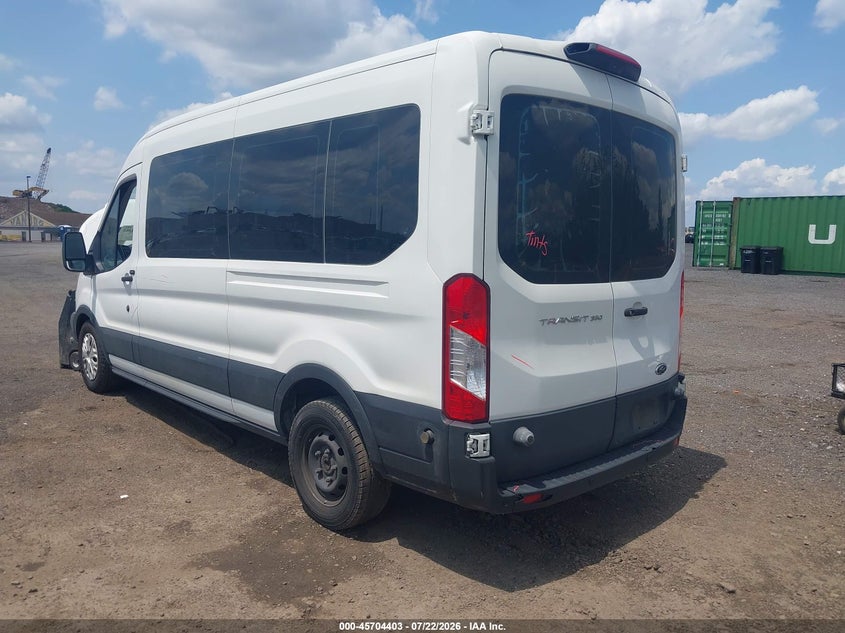 Vin: 1fbax2cm4kka90937, lot: 46203059, ford transit-350 xl 20193