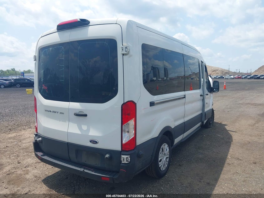 Vin: 1fbax2cm4kka90937, lot: 46203059, ford transit-350 xl 20194
