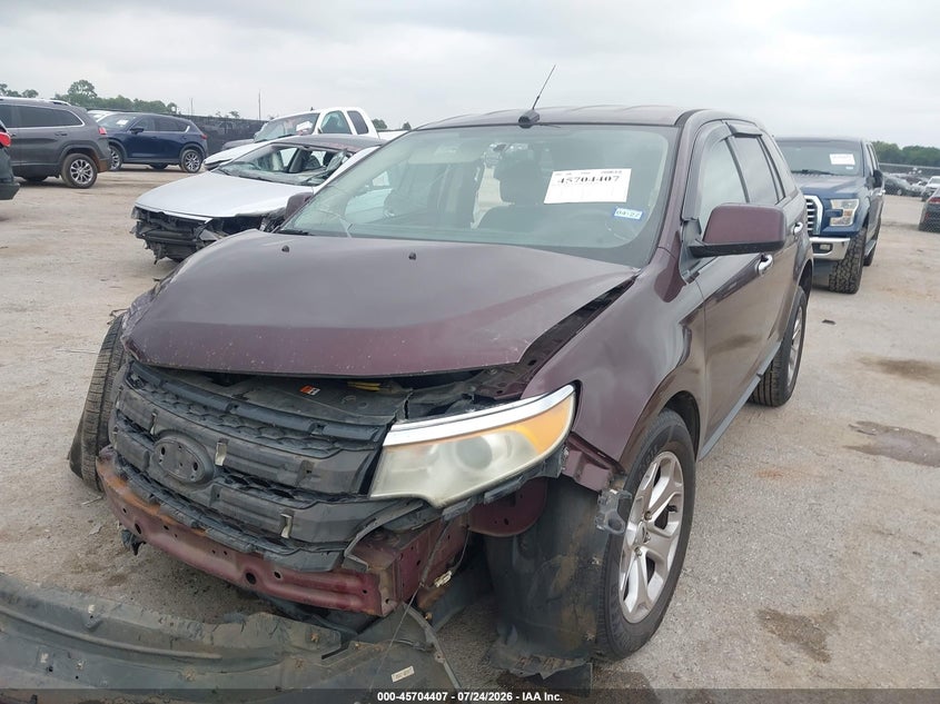 Vin: 2fmdk3jc8bba01724, lot: 46203063, ford edge sel 20112
