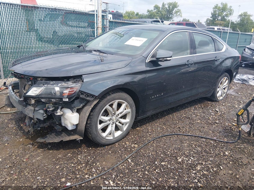 Vin: 2g1105s30j9175762, lot: 46203067, chevrolet impala 1lt 20182