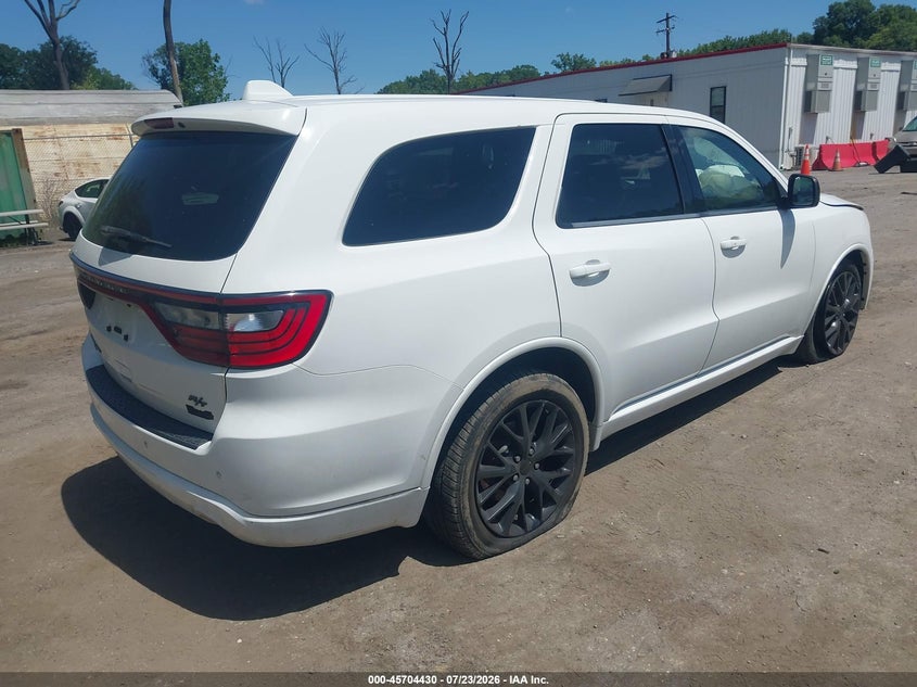 Vin: 1c4rdjag8fc771567, lot: 46203085, dodge durango sxt 20154