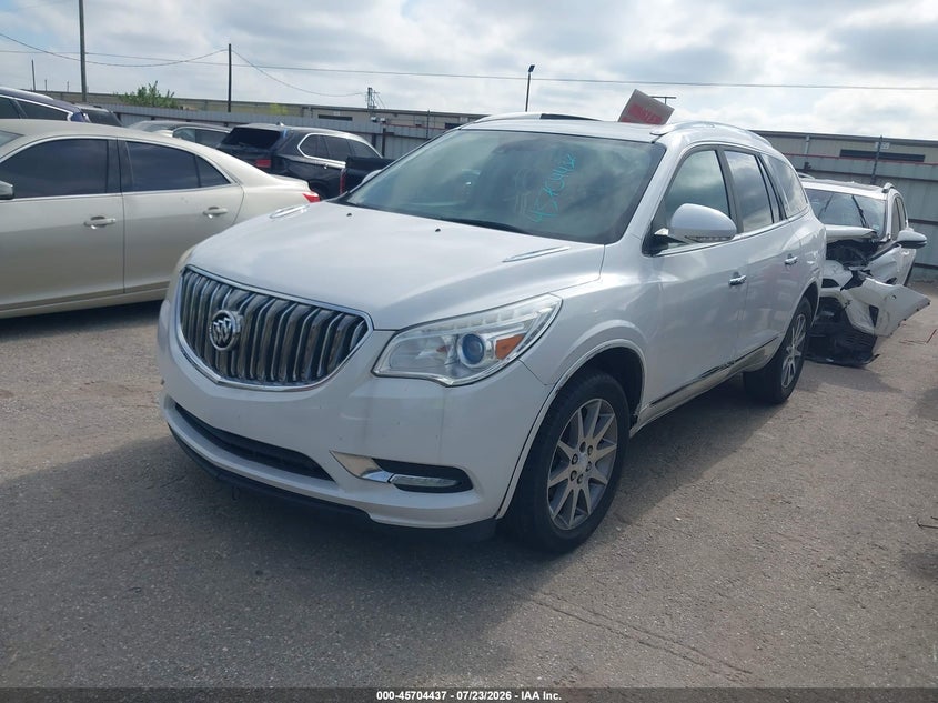 Vin: 5gakrbkd8hj213490, lot: 46203093, buick enclave leather 20172