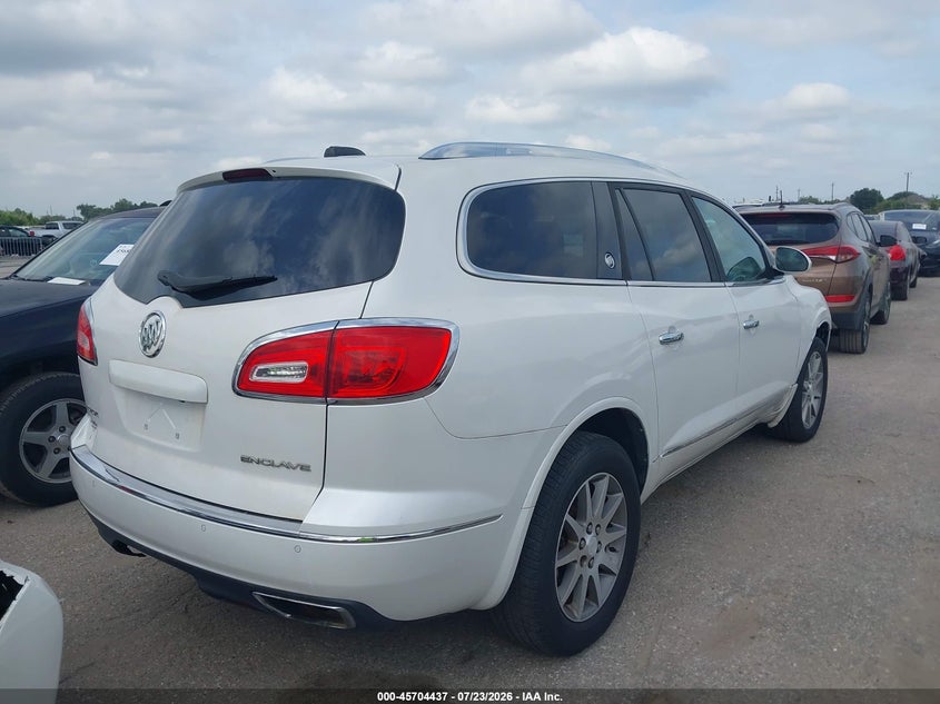 Vin: 5gakrbkd8hj213490, lot: 46203093, buick enclave leather 20174
