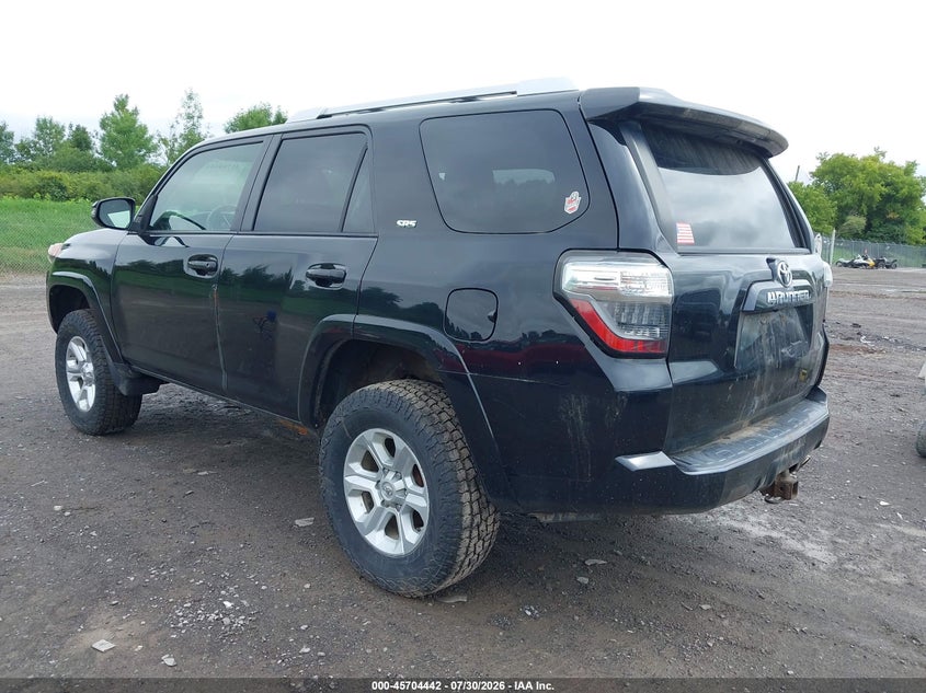 Vin: jtebu5jr4g5347394, lot: 46203098, toyota 4runner sr5 premium 20163