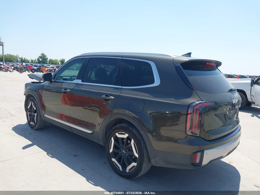 Vin: 5xyp3dgc5pg340844, lot: 46203156, kia telluride ex 20233