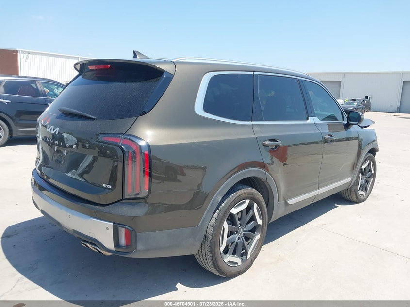 Vin: 5xyp3dgc5pg340844, lot: 46203156, kia telluride ex 20234
