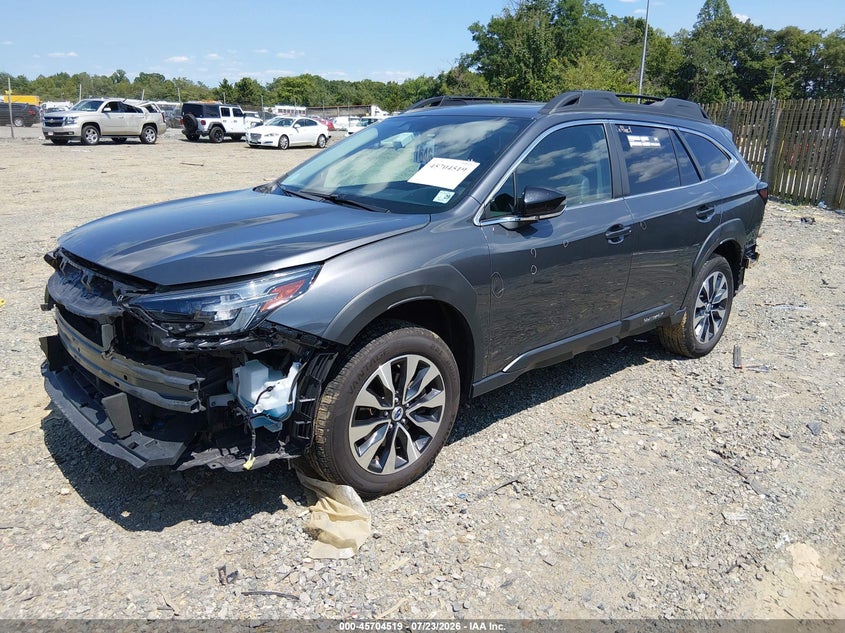 Vin: 4s4btanc2r3301160, lot: 46203175, subaru outback limited 20242
