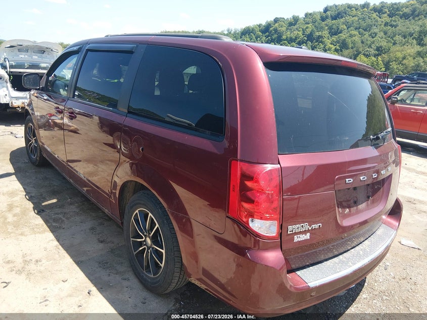 Vin: 2c4rdgcgxkr502438, lot: 46203182, dodge grand caravan sxt 20193