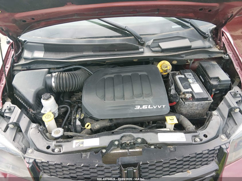 2019 DODGE CARAVAN VAN 3.6L V-6 DOHC, VVT, 283HP