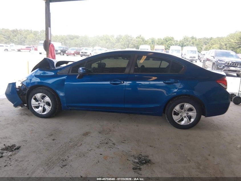 HONDA CIVIC 2015 VIN 19XFB2F57FE001228