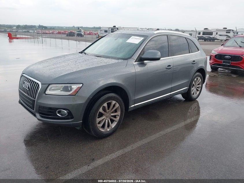 Vin: wa1lfafp7ea057507, lot: 46203209, audi q5 2.0t premium 20142