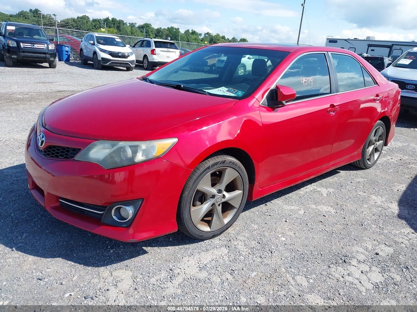 Vin: 4t1bf1fk4cu623720, lot: 46203235, toyota camry se limited edition 20122
