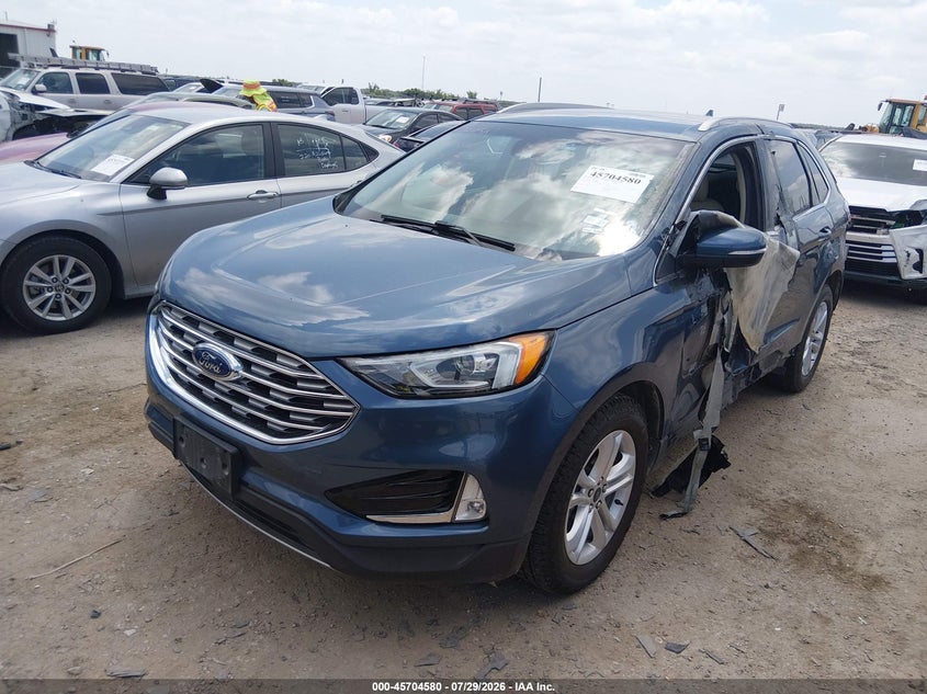 Vin: 2fmpk3j91kbb80285, lot: 46203236, ford edge sel 20192