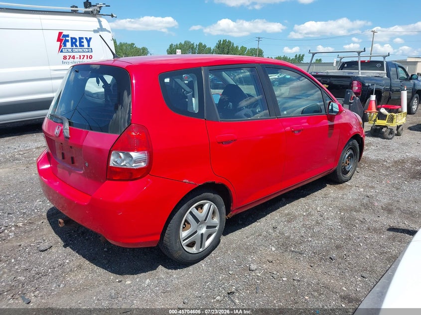 2008 HONDA FIT auction photo 4