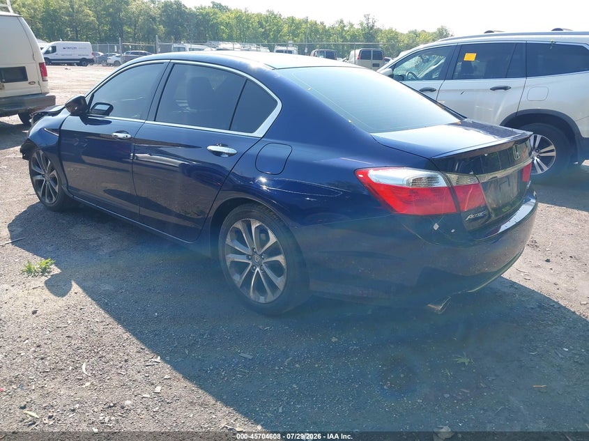 Vin: 1hgcr2f5xda235833, lot: 46203264, honda accord sport 20133