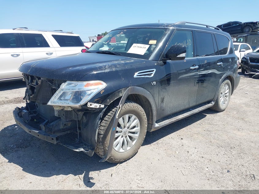 Vin: jn8ay2ncxk9587807, lot: 46203266, nissan armada sv 20192