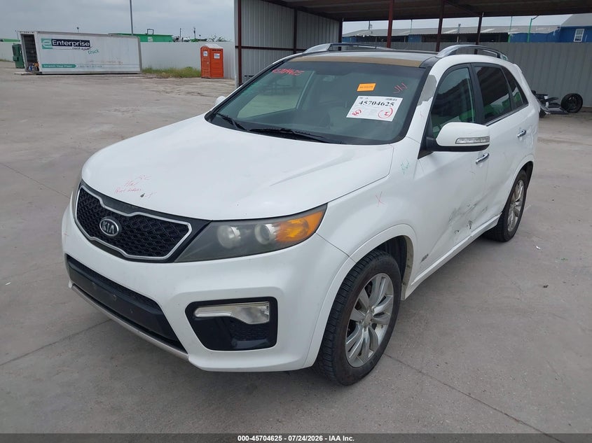 Vin: 5xykwda21dg364412, lot: 46203281, kia sorento sx v6 20132