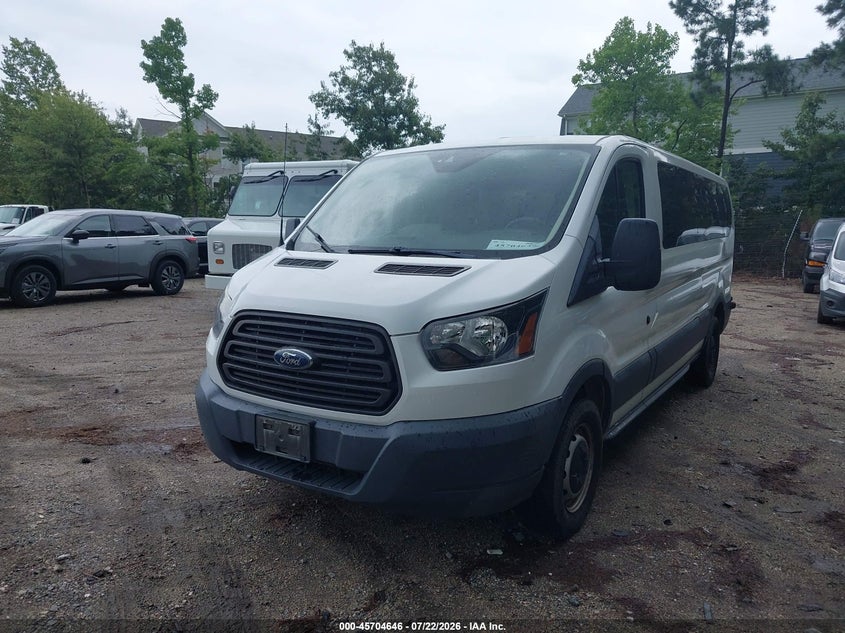 Vin: 1fbzx2zm5jkb52886, lot: 46203302, ford transit-350 xl 20182